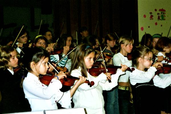 Foto einer Geigensch&uuml;erin.