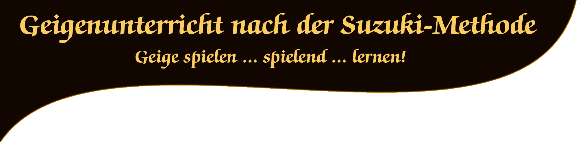 Geigenunterricht nach der Suzuki-Methode
